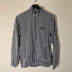 Lightweight Grey Windbreaker